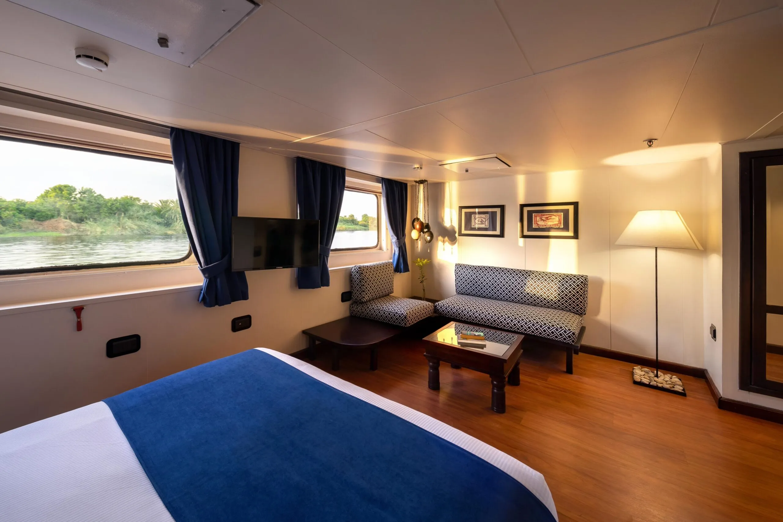 Cabin aboard the Alexander The Great Nile Cruise Nile cruise